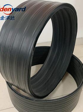 hdpe双平壁钢塑复合缠绕管 市政埋地SN8排污排水管 中空壁缠绕管