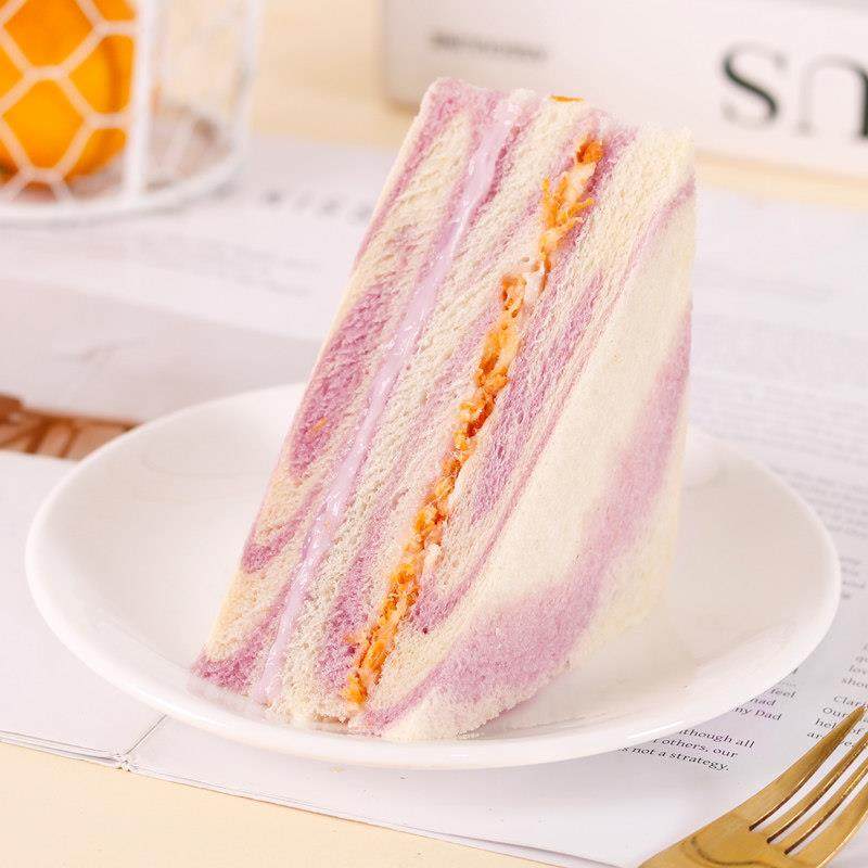 三明治面包夹心肉松芋泥早餐老式怀旧上班族吐司蛋糕早点,淘宝优惠券,粉丝福利购,淘宝优惠卷