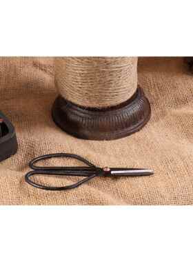 复古怀旧 铸铁绕绳器 装饰摆件 橱窗陈列道具公鸡绕线轴