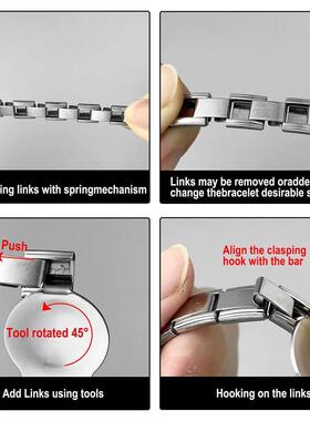 Italian Charm Bracelets DIY Basic Chain Stainless Steel Bang