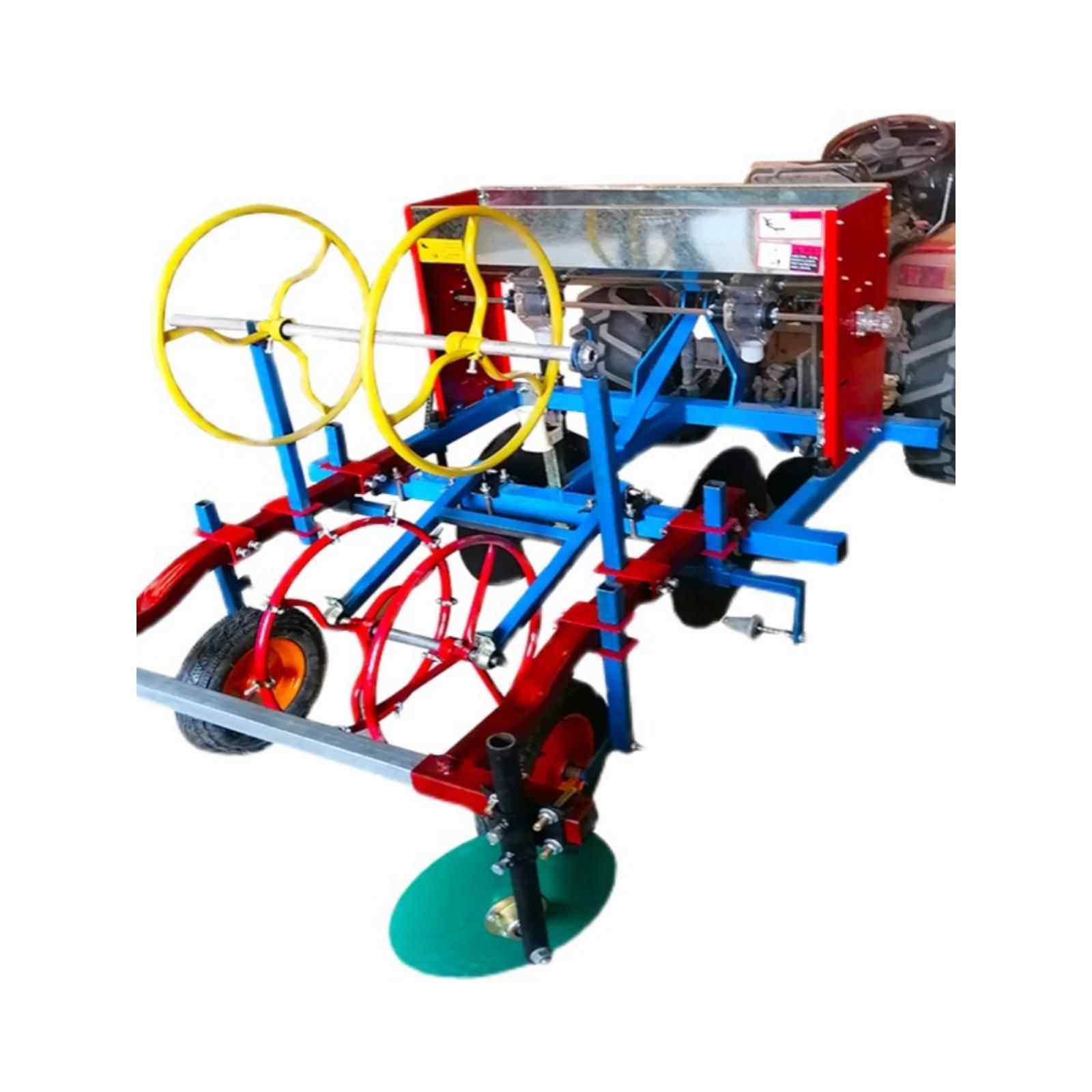 四轮拖拉机带全自动地瓜起垄覆膜施肥滴灌一体机 农用红薯覆膜机,淘宝优惠券,粉丝福利购,淘宝优惠卷