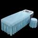 Special bed cover for milky white head therapy single piece four seasons universal Thai style hair washing bed hair salon bed sheet