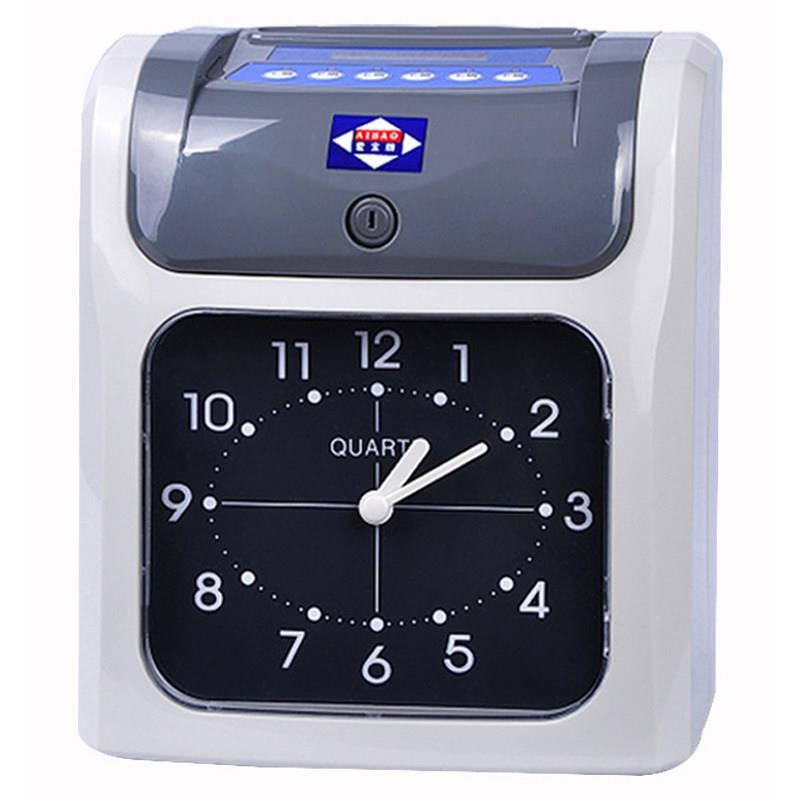 (3-year warranty) Guangzhou Aibo S-960 attendance machine punch-in machine paper card-type clock clock work factory direct sale