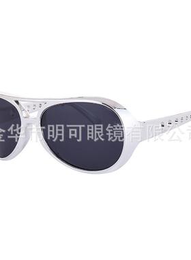 跨境电镀多色小猫王派对墨镜化妆舞会装饰眼镜时尚太阳眼镜