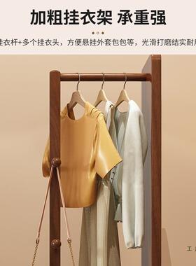 拱形旋转全身镜落地镜家用卧室试衣大镜子带挂衣帽架一体穿衣镜