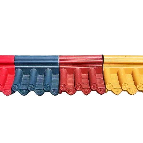 古建围墙柱子帽墙头帽室外凉亭顶帽正方形瓦帽中式园林门口柱帽 - 图3