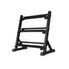Three-layer dumbbell rack household women's hexagonal dumbbell 10-paid storage rack commercial vertical storage rack