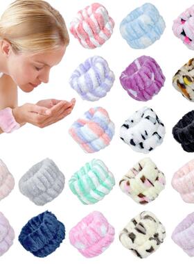 亚马逊跨境热销爆款毛绒洗脸手链