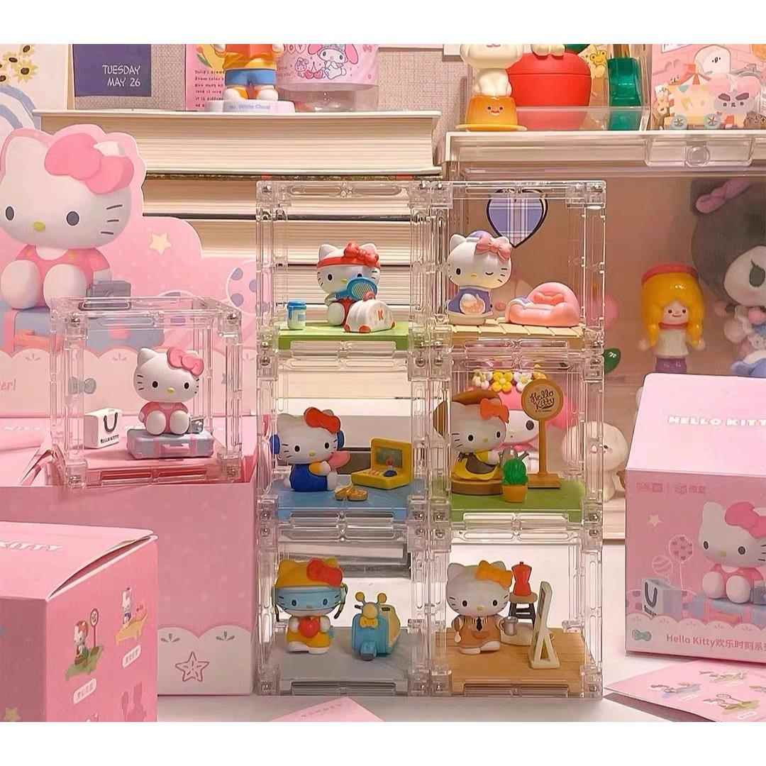 正版新品 HelloKitty欢乐时刻盲盒微盒可爱凯蒂猫手办摆件女礼物 - 图2