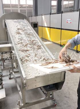 小酥肉裹粉机 上浆上糠上粉油炸线 自动提升裹粉 筛分上粉机