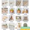Solid wood hole board storage rack round hole universal accessories wooden storage partition household matchstick board wooden stick