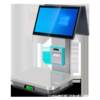 Supermarket intelligent AI recognition cashier and weighing all-in-one cashier scale dual-screen cash register cashier system commercial