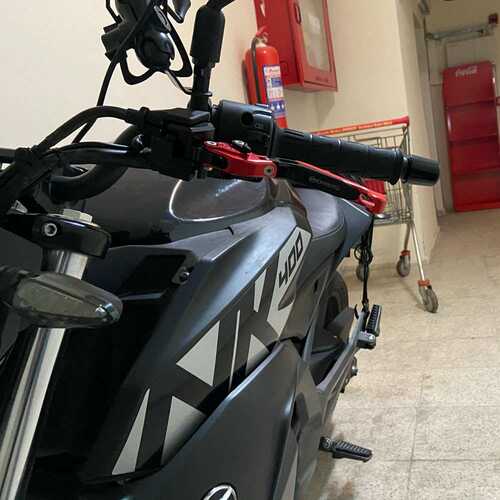 摩托CNC可以伸缩调节刹车离合拉杆牛角CFmoto 650NK 800MT 250SR - 图2