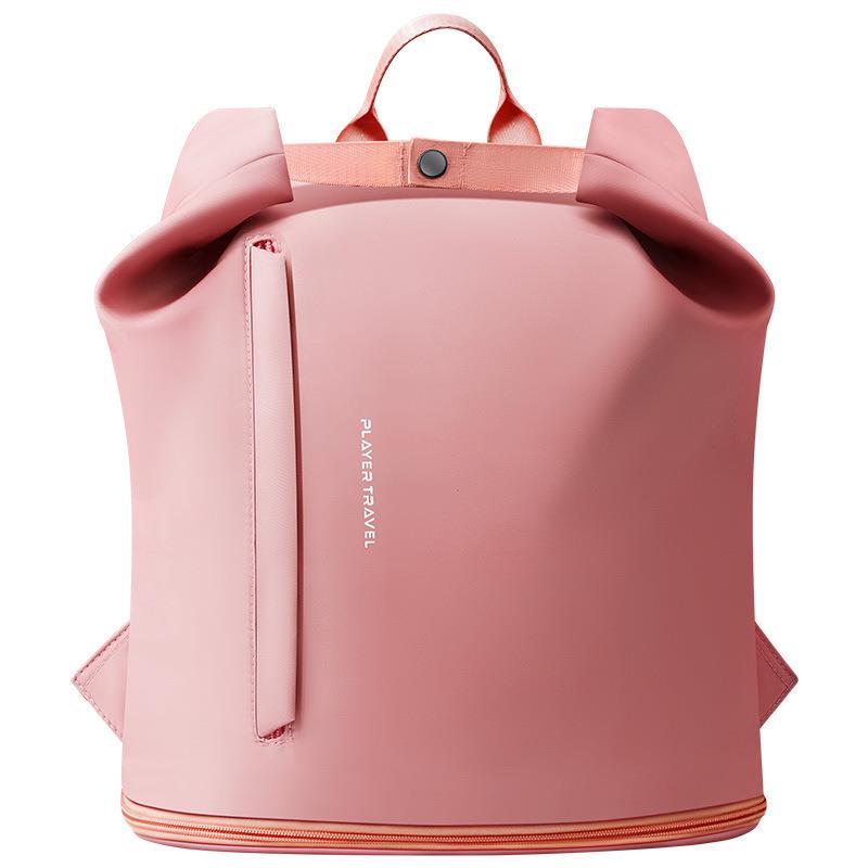 Outdoor Sports Backpack with Shoe Compartment and Moisture-Resistant Pocket Swim Bag Women's Waterproof Storage Bag Gym Backpack