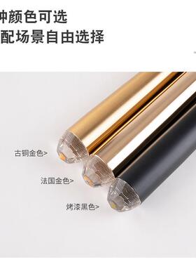 知光照明餐厅吧台吊灯简长筒设计师商用轻奢酒店前台灯具单头灯