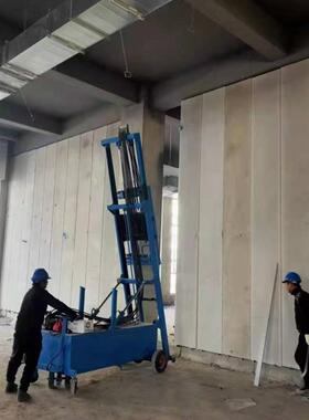 悍博机械 自动化轻质墙板安装机 室内隔墙板立板机