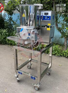 心形鱼饼成型机 小型自动化虾饼成型机 鱼糜成型机优惠推荐