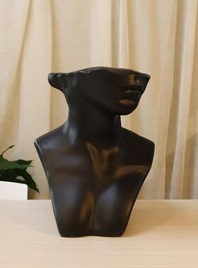 欧式风格时尚艺术家居酒店饰品电视柜商务大厅人物雕塑工艺品摆件