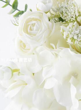 手捧花结婚新娘彷真花韩式婚礼婚庆伴娘拍照道具假花球领证登记花