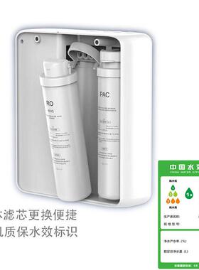 600加仑净水器家用直饮厨下式净饮机大流量RO反渗透双出水净水机