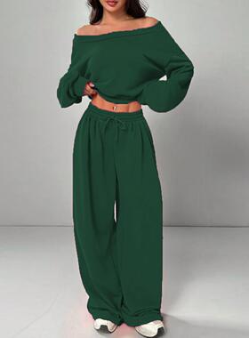 Women's Fall Winter Womenswear Fashion Casual Fitted Set,
