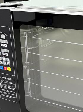 热风循环烤箱商用五盘电烤炉蛋糕面包大功率电烤箱烘培全自动设备