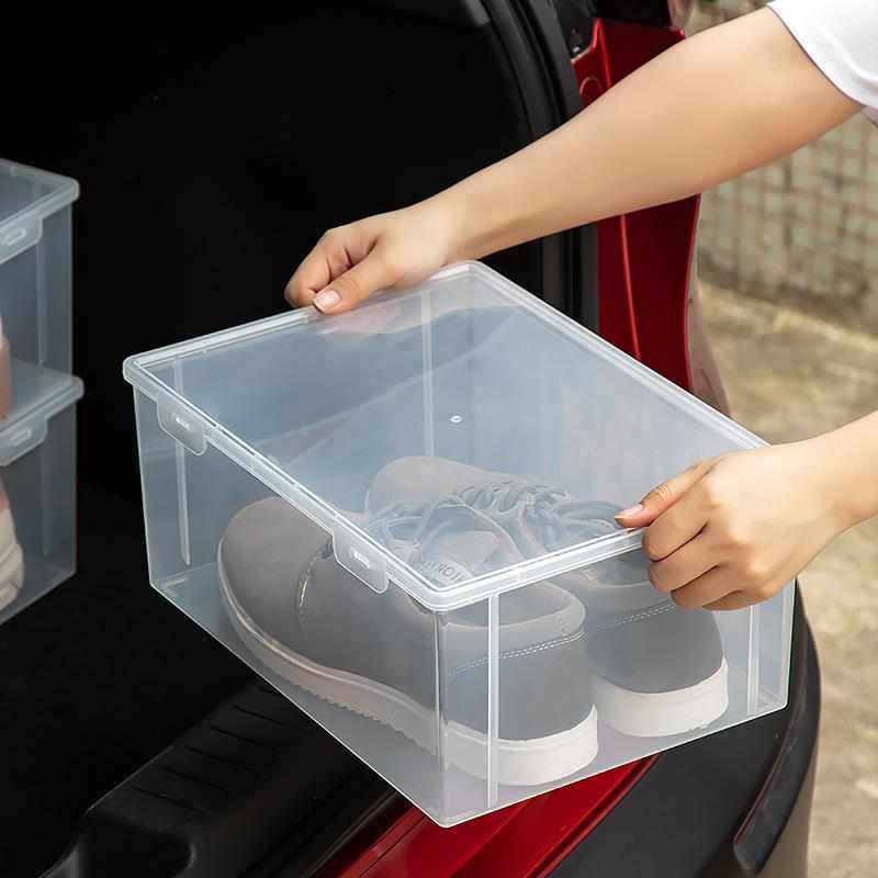 车后备箱装车载鞋盒汽车收纳专用尾箱神器车用收纳盒鞋柜小省空间,淘宝优惠券,粉丝福利购,淘宝优惠卷