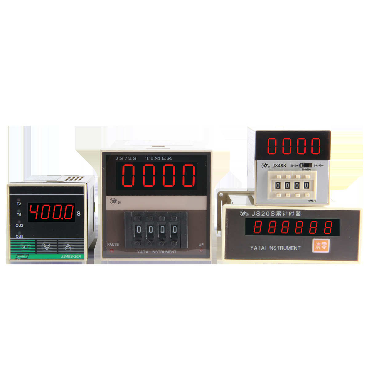 AISET/亚泰 JS系列数显定时器 时间继电器/计时器 电子类继电器 - 图1