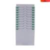 Card box fixed attendance rack combination plastic card bag management cardboard rack punched card slot employee