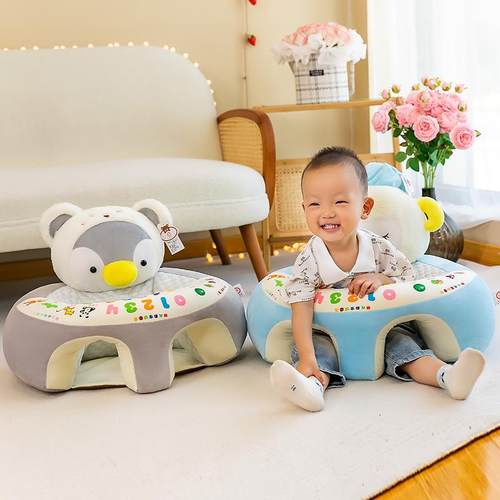 宝宝学坐神器练习坐立不伤脊柱辅助训6个月练婴儿学座椅沙发靠背 - 图1
