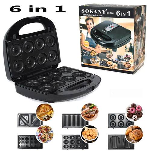 Sandwich Maker Toaster Bread Oven Electric Grill Machine - 图2