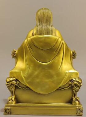 杨铜记 真武大帝铜像真武祖师家居玄天大帝 师爷神像