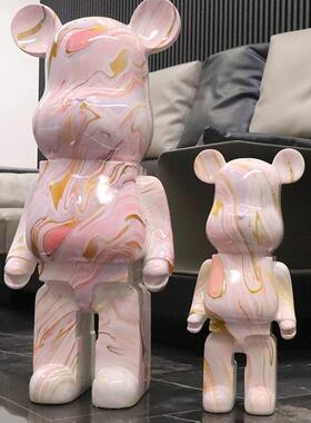 轻奢地大型存发钱罐摆XAB件客落沙样厅板房店铺水转印装饰品