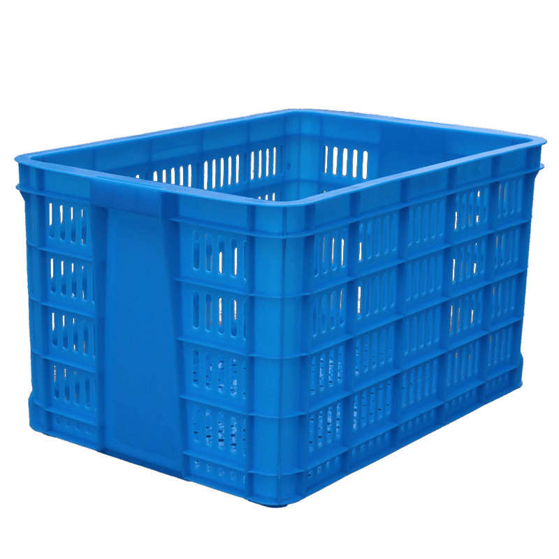加厚塑料筐框周转箱长方形筐子大号收纳胶框工业胶箱快递匡大框子 - 图3