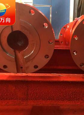 提高轴系动态性能传动机械十字轴式SWC285万向联轴器端面键式