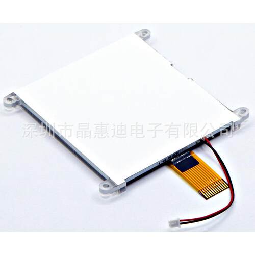 液晶模块 128128点阵 FSTN 串口 正显 白底黑字 3.2寸 LCD显示屏 - 图0