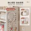 Desktop storage rack simple multi-layer hole board new 2025 children's bookshelf table storage layered ins bookcase