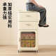 Bedroom bedside table thickened drawer storage cabinet household living room cabinet multi-layer joint storage cabinet integrated
