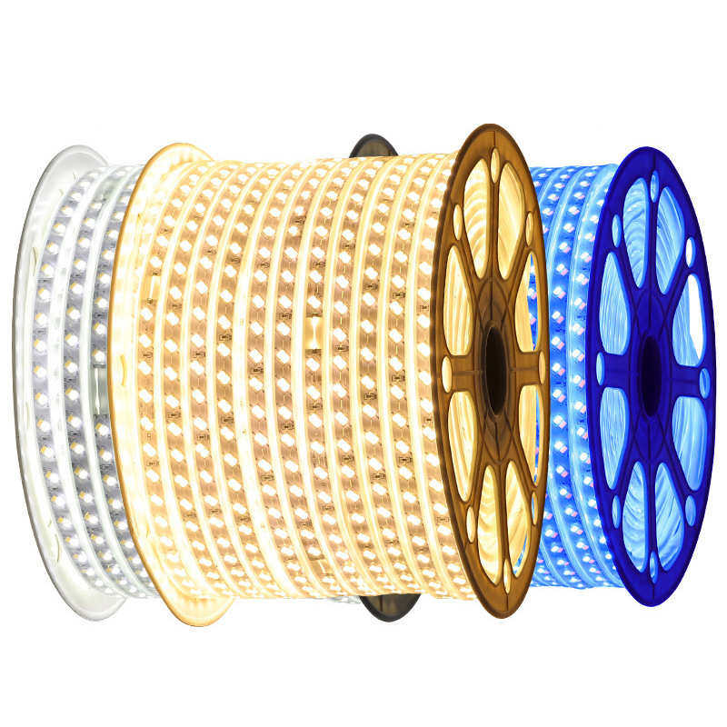 LED灯带220v户外防水地下室隧道工地亮化装饰照明白光灯条24V36V,淘宝优惠券,粉丝福利购,淘宝优惠卷