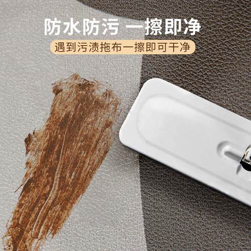 楼梯踏步垫硅藻泥室内加厚静音防滑高端皮革可擦免洗定制可裁剪 - 图0