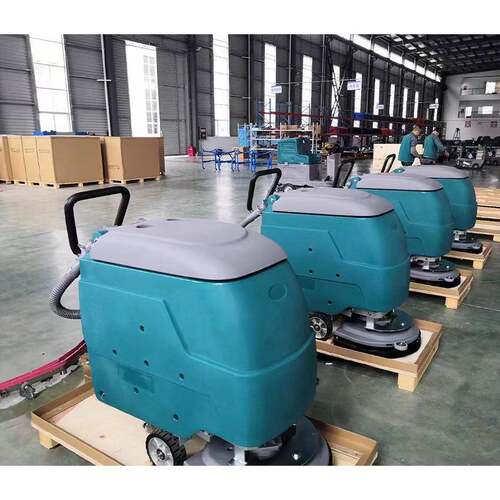 手推式工业商用洗地机拖地机三合一商场手推高压洗地车高效清洁 - 图1