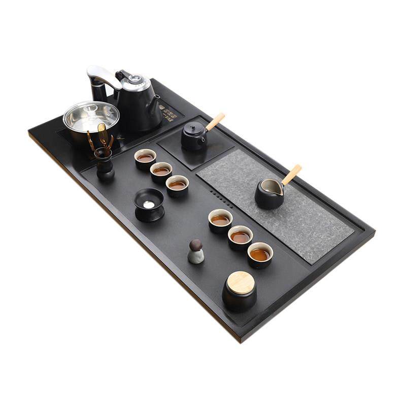 天然整块乌金石茶盘全自动一体茶具套装家用功夫电磁炉客厅大茶台,淘宝优惠券,粉丝福利购,淘宝优惠卷