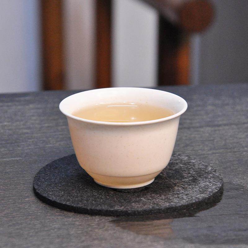Disposable rice husk tea cup Kung Fu tea set small Chinese tea cup commercial reception 60ml same style