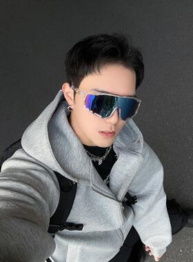 户外骑行眼镜男款运动登山护目镜公路自行车跑步防风沙抗UV女