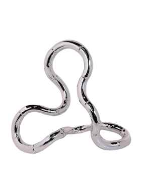 现代简约轻奢摆件莫比乌斯环形曲线室内客厅抽象线形异形几何摆件