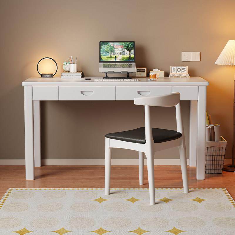 实木书桌小户型家用卧室电脑桌学生书桌简约单人桌带抽屉办公桌,淘宝优惠券,粉丝福利购,淘宝优惠卷