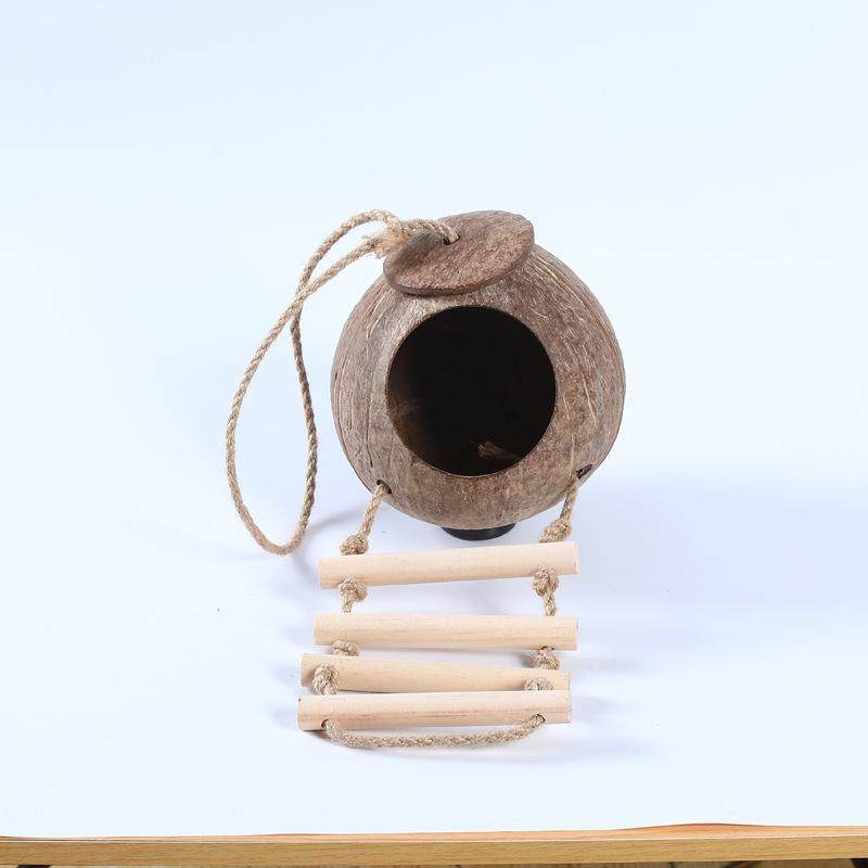 手工草编鸟巢 鸟窝鸟笼鸟玩具 鹦鹉窝 鸽子窝 花园别墅装饰用品,淘宝优惠券,粉丝福利购,淘宝优惠卷