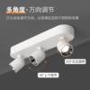 Surface-mounted anti-glare double-headed three-head spotlight folding ceiling downlight adjustable angle photography balcony restaurant LED light