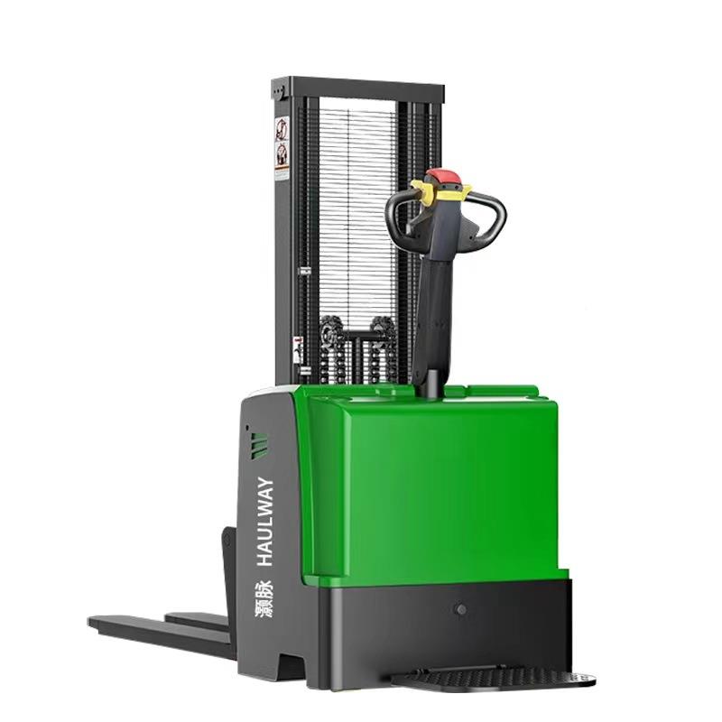 站式厂全电动前移堆高驾堆垛仓储搬运车升142高叉降机库托盘设备 - 图3