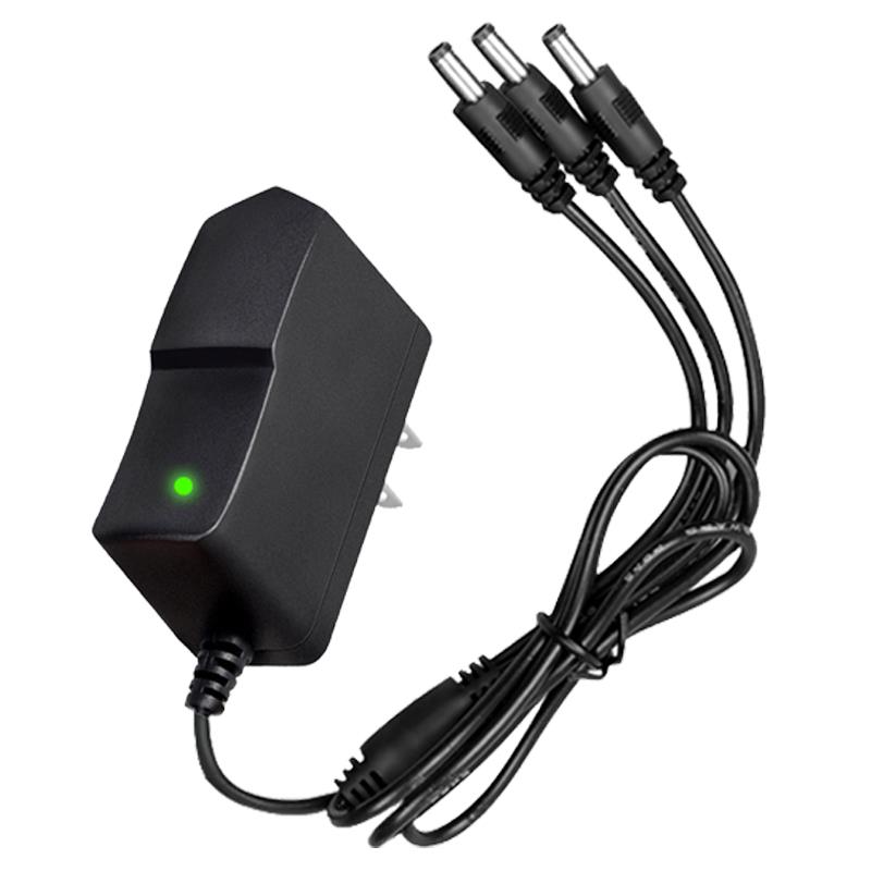 12V一分三电源适配器12伏5A4A3安路由器监控摄像充电线一拖三2A1A - 图2